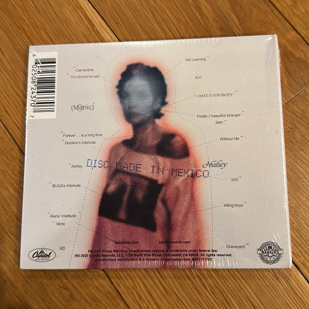 Halsey Manic CD - Picture 2 of 2